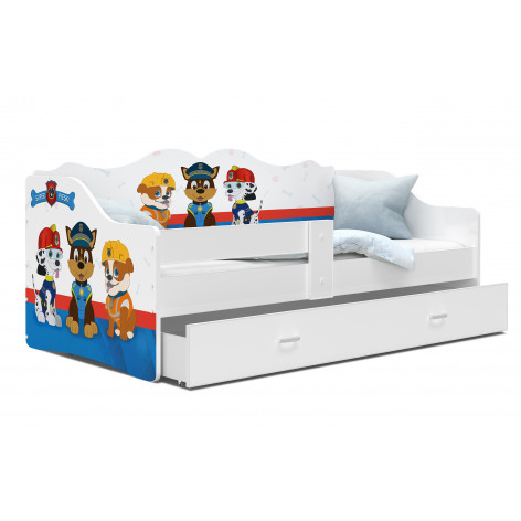 Parure lit enfant Pat Patrouille PAT3 - Ensemble housse de couette +  oreillers - Kids Literie